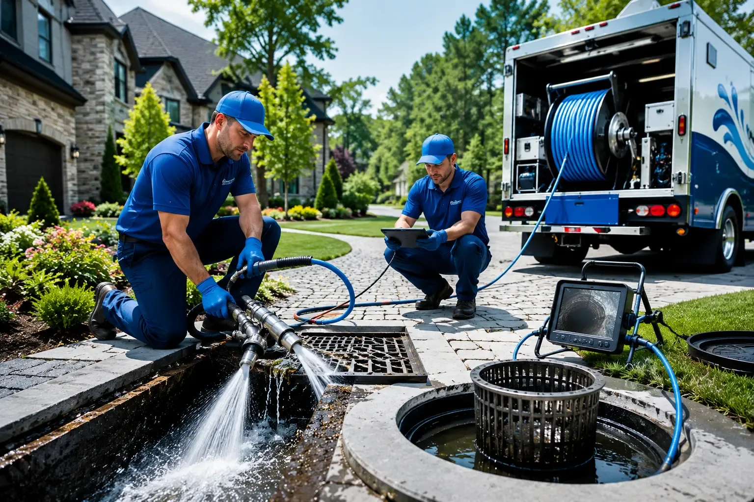 Local outdoor drain cleaning professionals in Keystone, IN